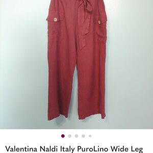 100%linen Made In Italy